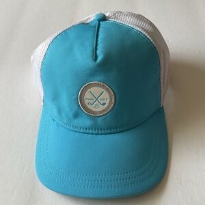 PUMA GOLF WOMENS PATCH SNAPBACK HAT BLUE NWT